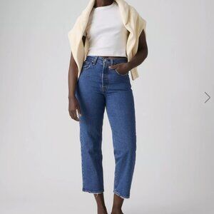 Brand New Levi's Ribcage Straight Ankle Jeans, Waist 31